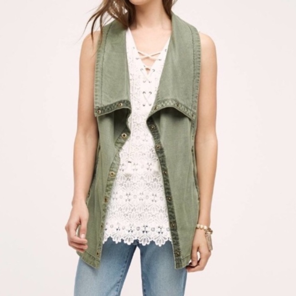 Anthropologie Marrakech utility vest